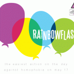 17 maggio Giornata contro Omofobia – Lancio di un Arcobaleno di palloncini