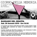 Bassano: Giorno della Memoria 2019 – Il nostro tributo